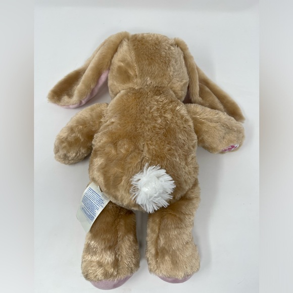 BUILD-A-BEAR: ‘Pawlette’ Bunny Rabbit Plush Stuffed Animal, Brown/Pink - Picture 2 of 11